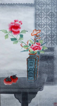 WE+團(tuán)隊 | 喬麥年畫,走入當(dāng)代的東方古藝之花