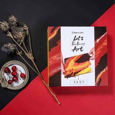 流體畫實驗室box 和心愛的人一起完成創(chuàng)作!